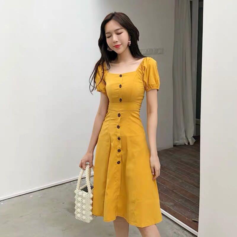 Korean Ulzzang Dress Women s Fashion Muslimah Fashion Dresses on Carousell