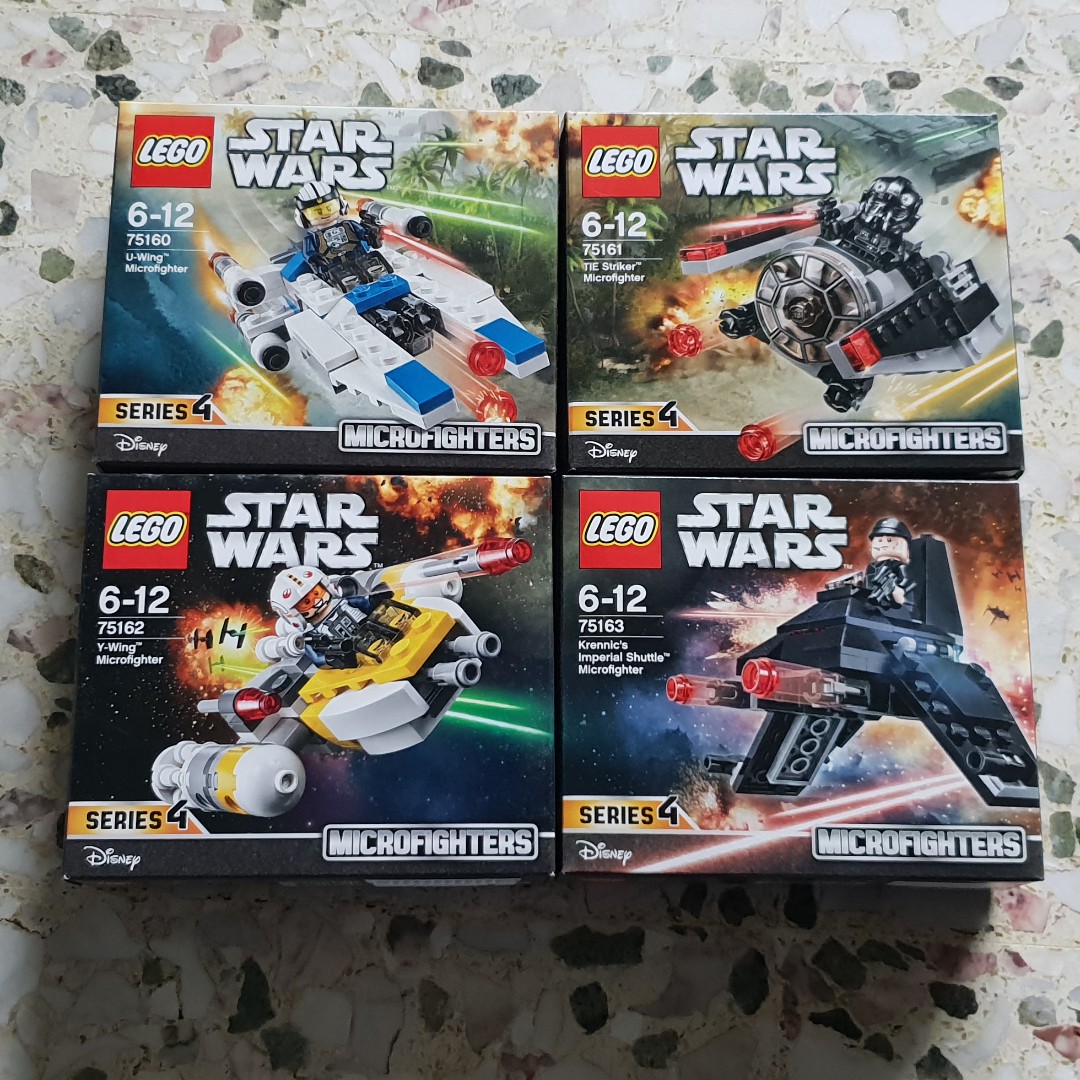 LEGO Star Wars Microfighters Series 4 75160 75163 Hobbies Toys Toys Games on Carousell
