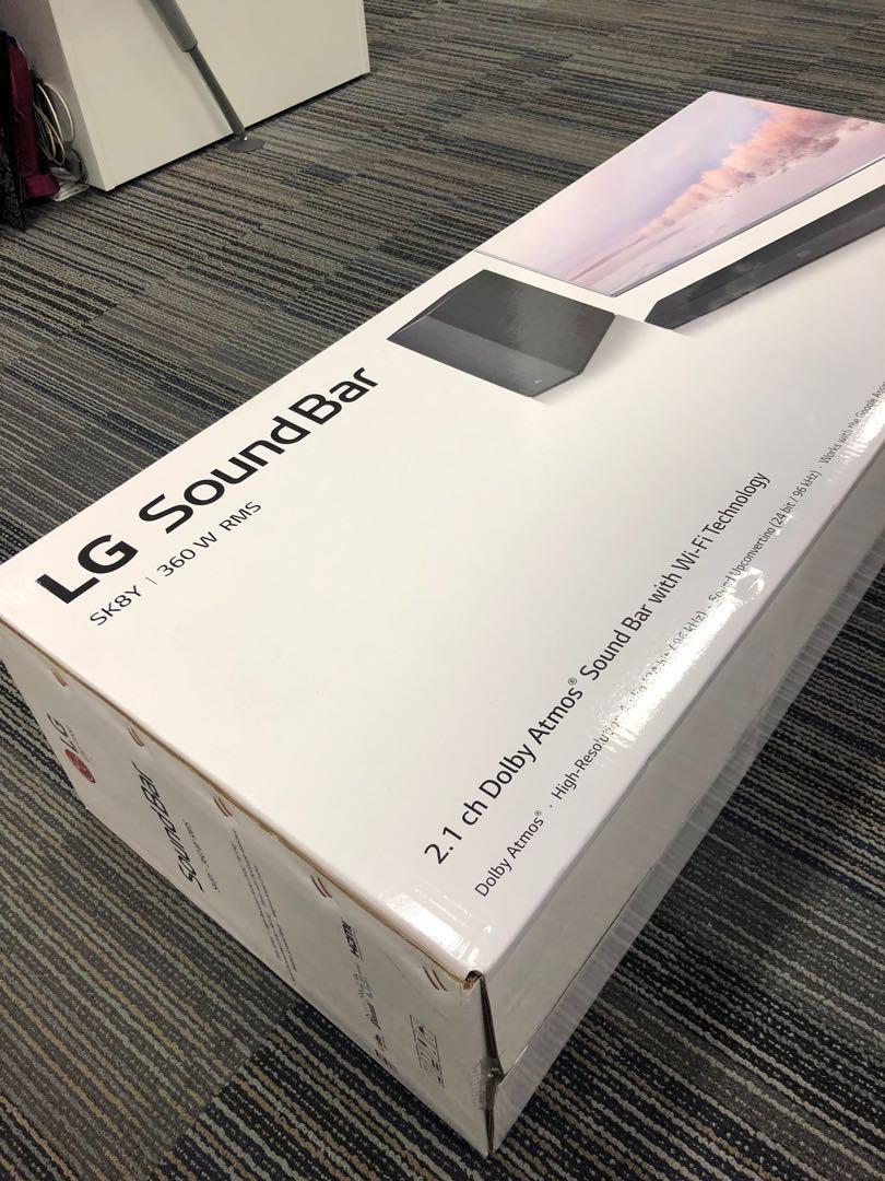 Lg soundbar discount sk8y 360w rms