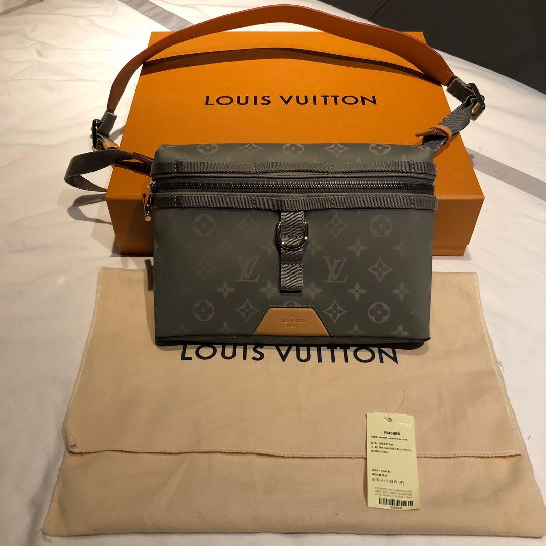 Louis Vuitton Titanium Clutch, Luxury, Bags & Wallets on Carousell
