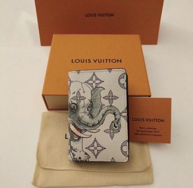 Louis Vuitton Chapman Brothers passport cover - THE LUXURY CABINET