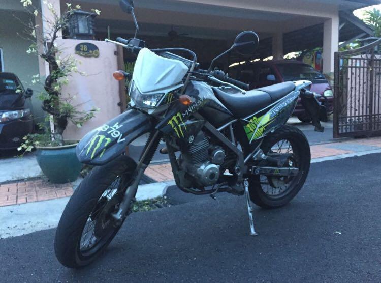 Klx shop modif scrambler