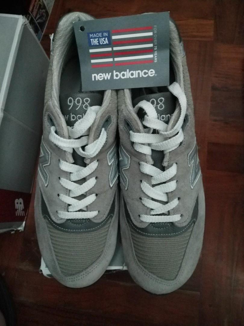new balance 998 made in usa grey