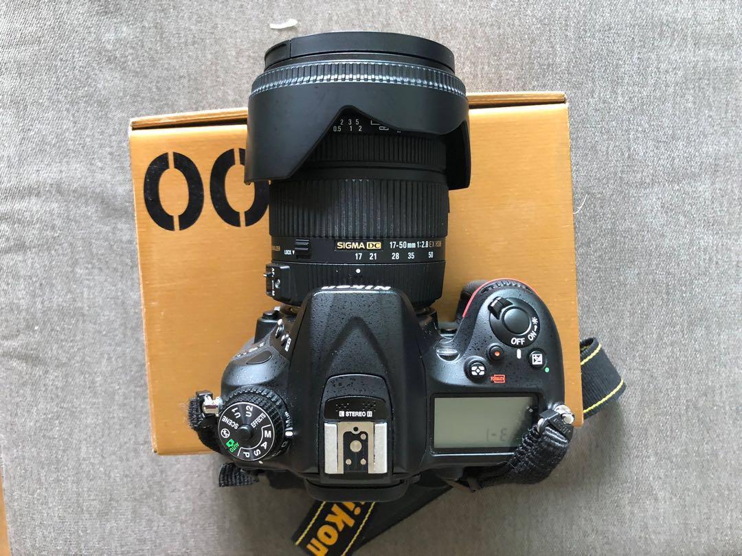 Nikon D7200 with sigma 17-50mm f2.8