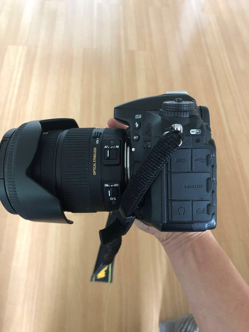 Nikon D7200 & SIGMA 17-50mm F2.8レンズ