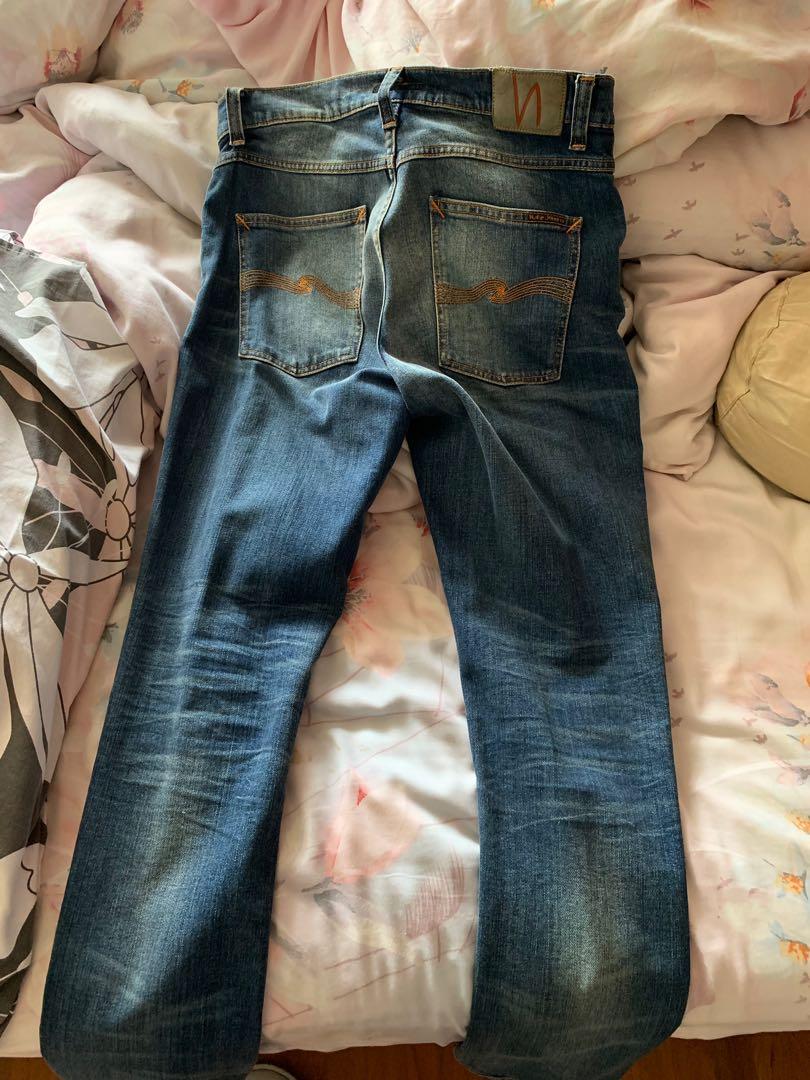 Nudie Lean Dean Lost Legend, Men's Fashion, Bottoms, Jeans on Carousell