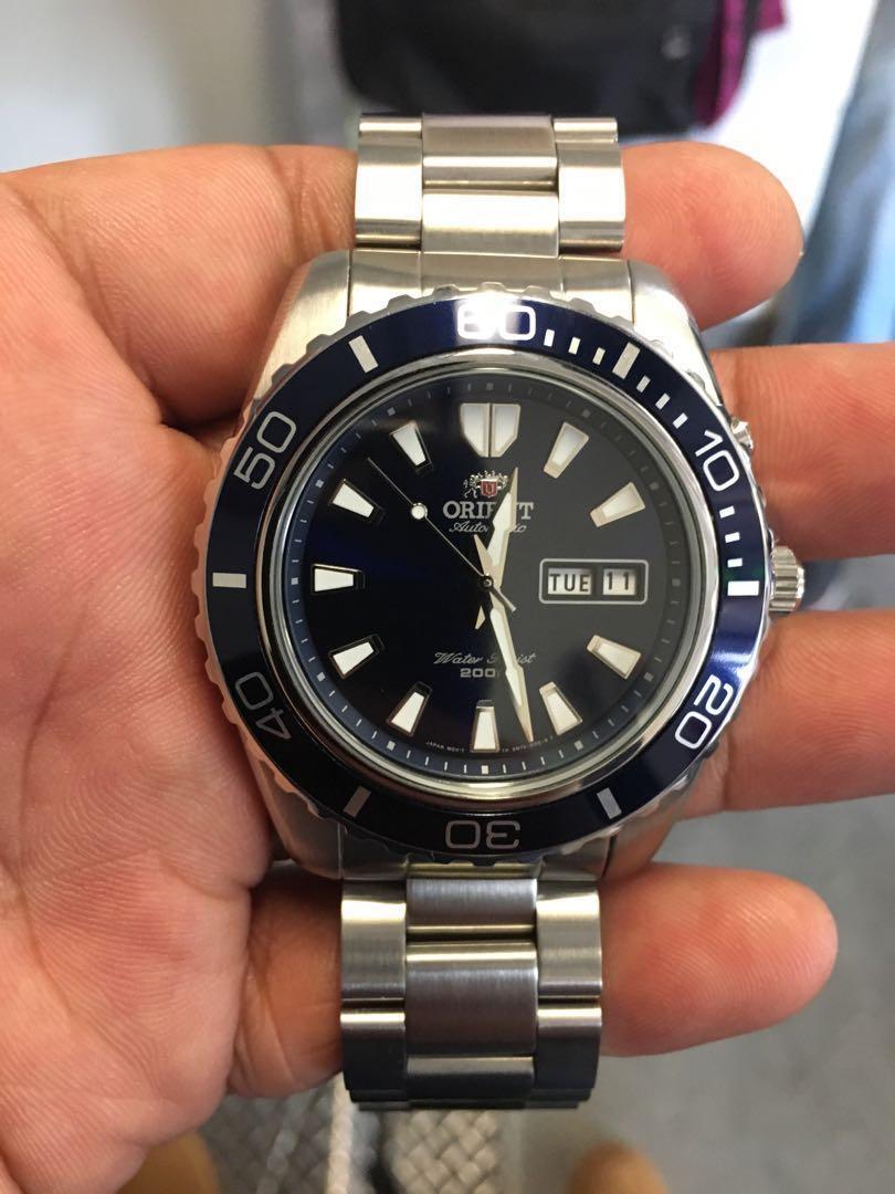 orient mako xl blue