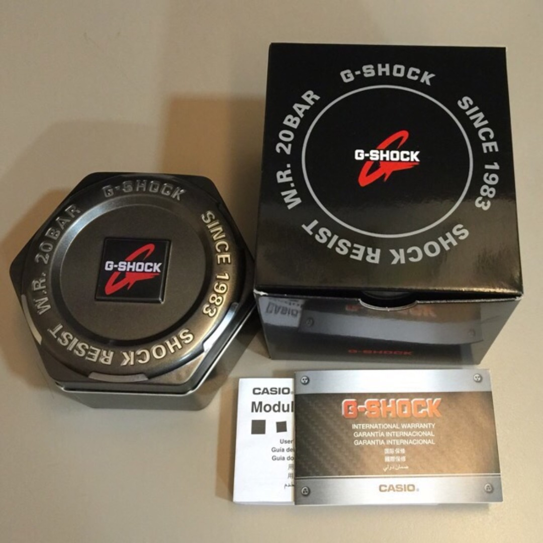 G shock original box discount