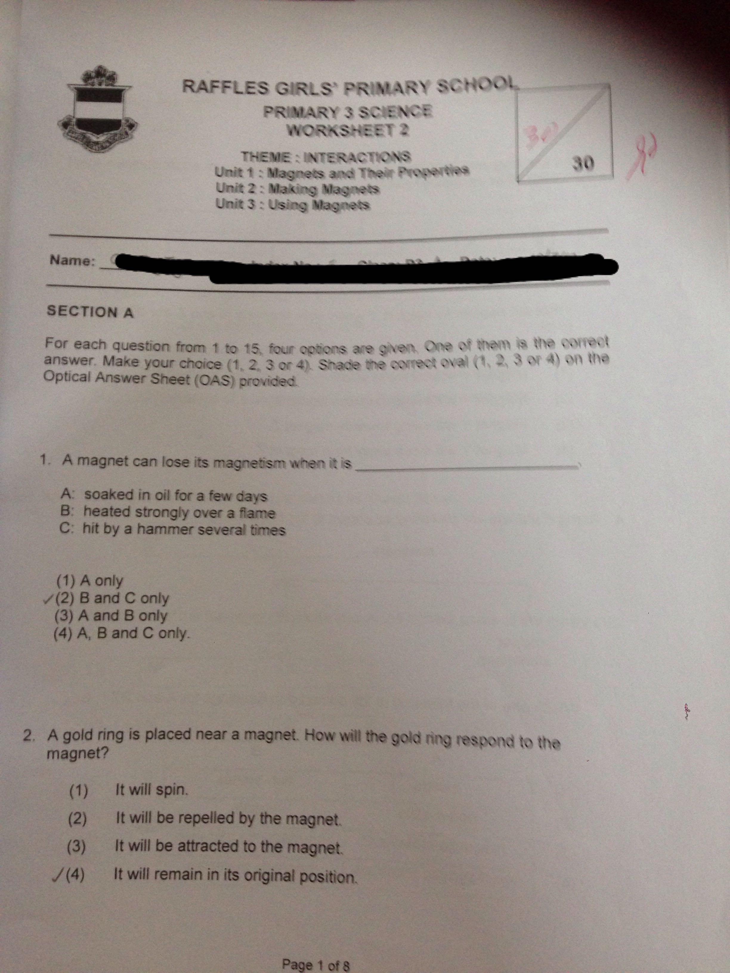 p3 rgps science files hobbies toys books magazines assessment books on carousell