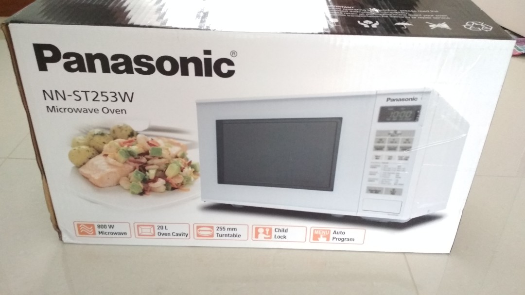 Panasonic Microwave Oven NNST253W, TV & Home Appliances, Kitchen