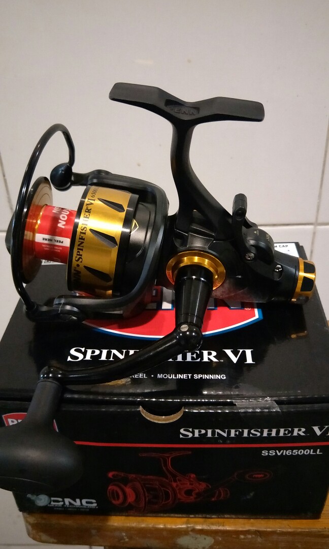 Penn Spinfisher VI SSVI 6500 LL, Sports Equipment, Fishing on Carousell