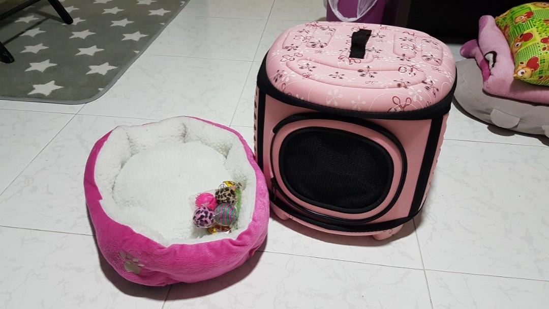 pet carrier bed
