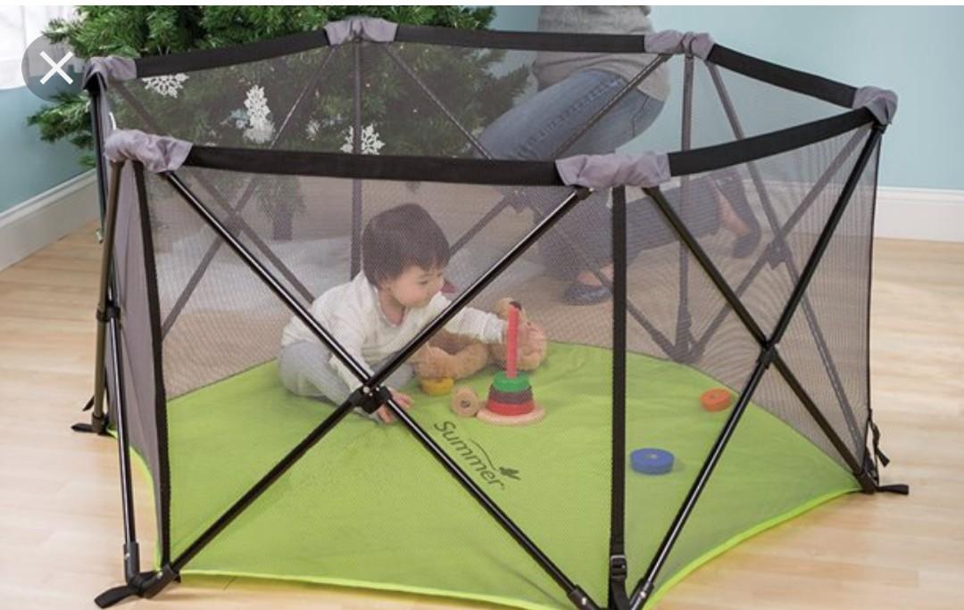 pop and play yard