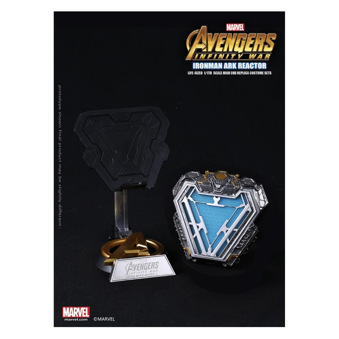PO: Avengers Infinity War 1:1 Life Size Iron Man Arc Reactor Mark L 50 Tony  Stark Nano Tech, Hobbies & Toys, Toys & Games on Carousell