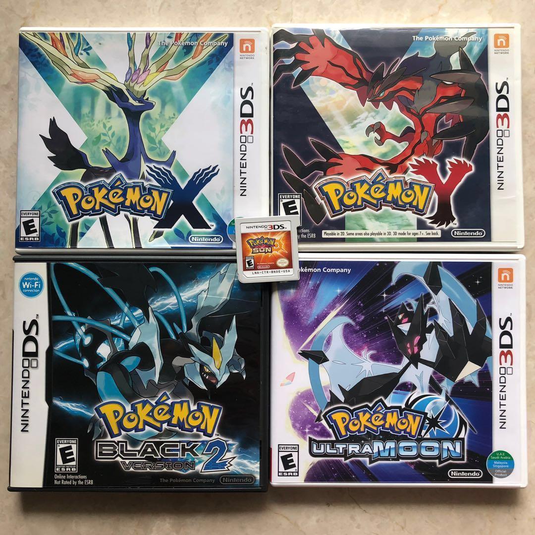 what pokemon games are on 3ds