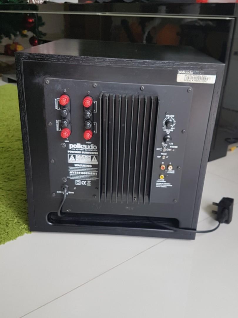 Polk psw 404 hotsell