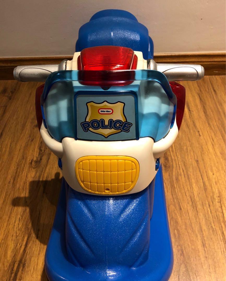 Little tikes police rocker sales
