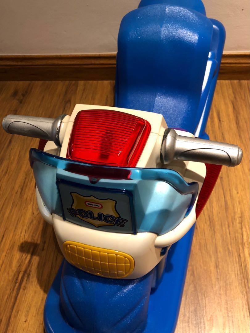 Little tikes police rocker store