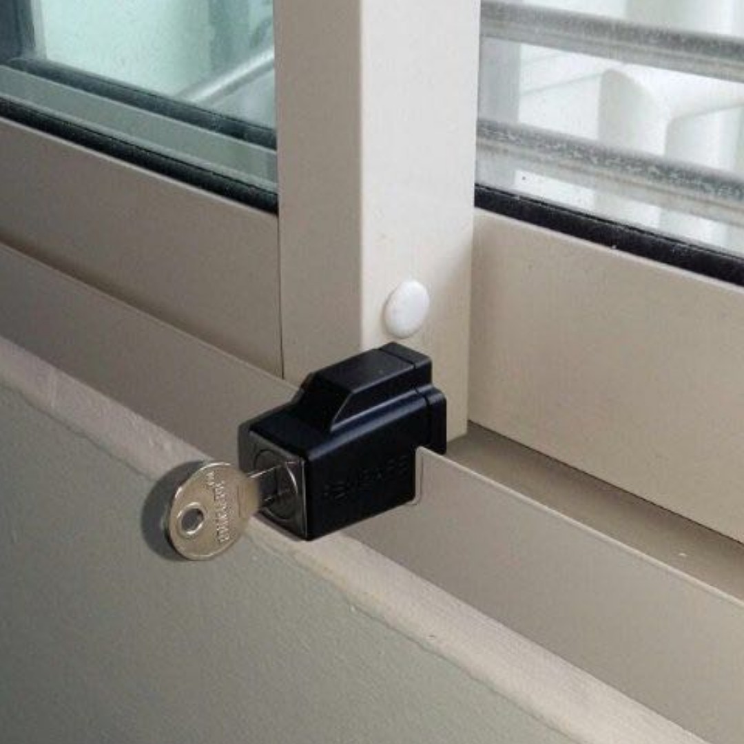 Remsafe Sliding aluminium window lock, Everything Else on Carousell
