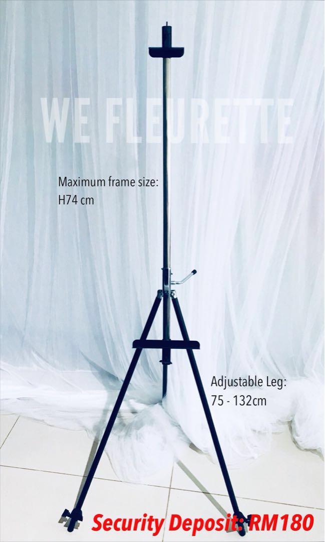 Rental Stainless Steel Easel Stand Design Craft Others On