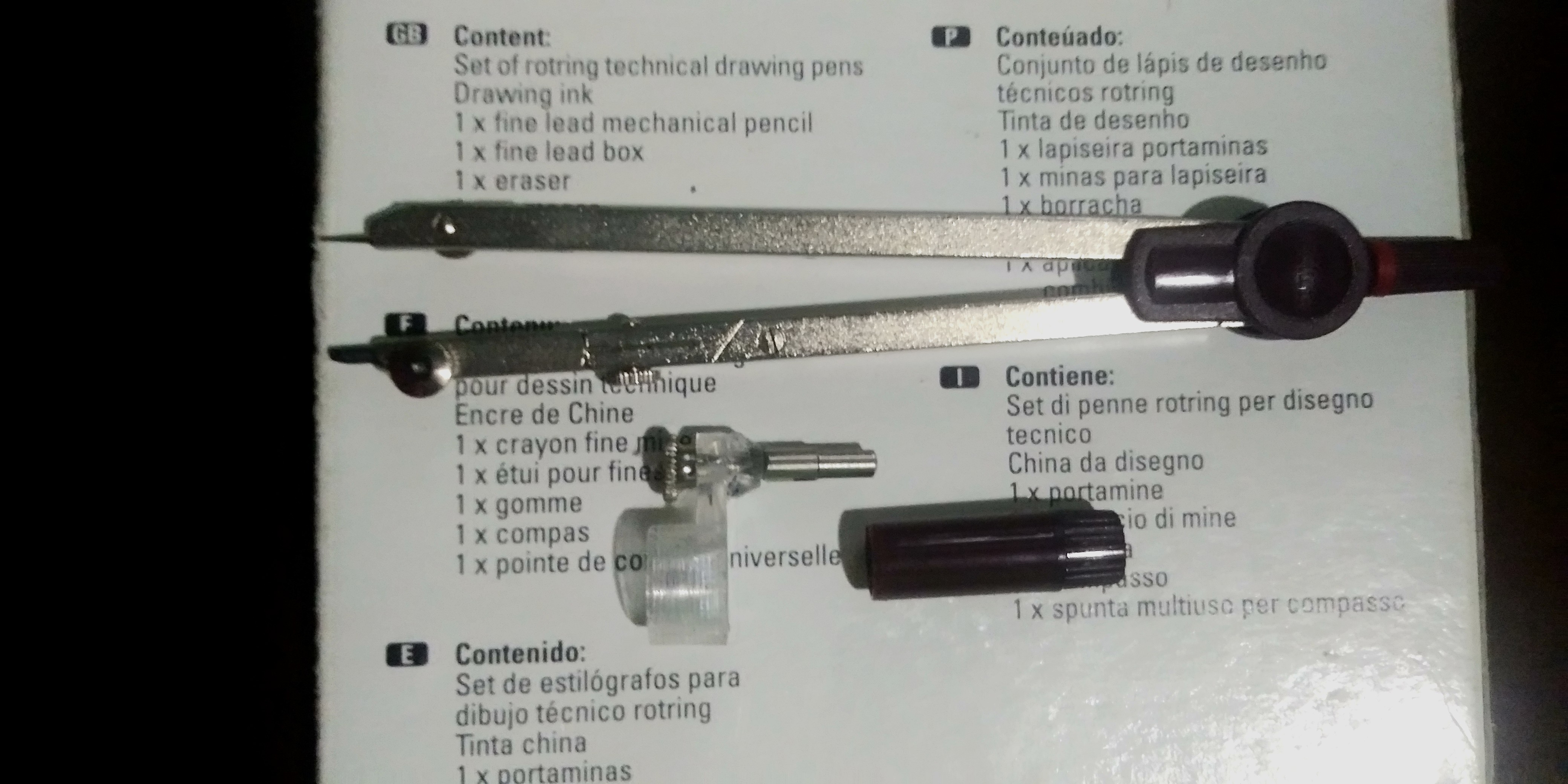 Rotring Universal Compass, Hobbies & Toys, Stationary & Craft, Craft ...