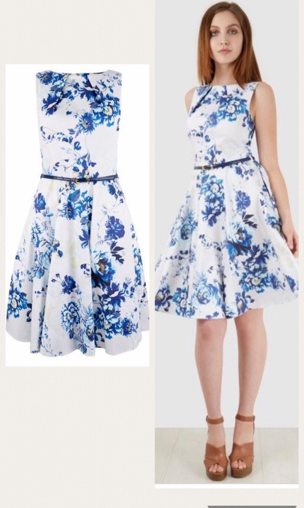Closet london store skater dress