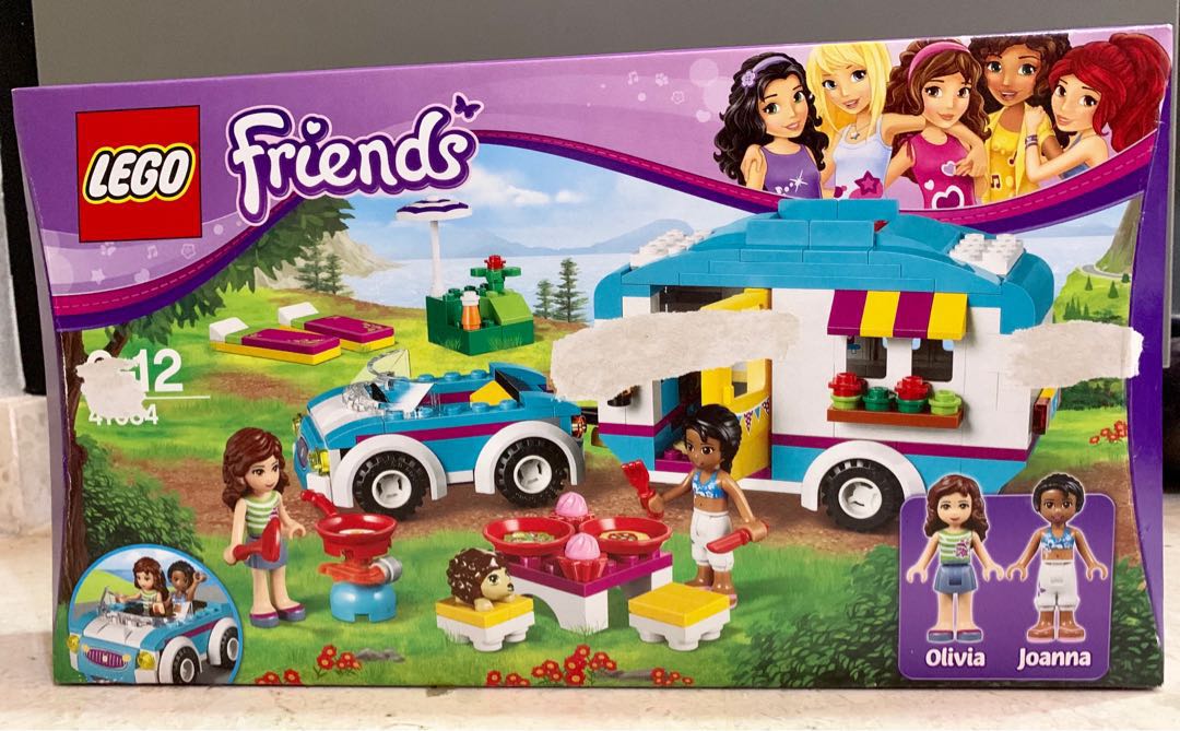 lego friends caravan
