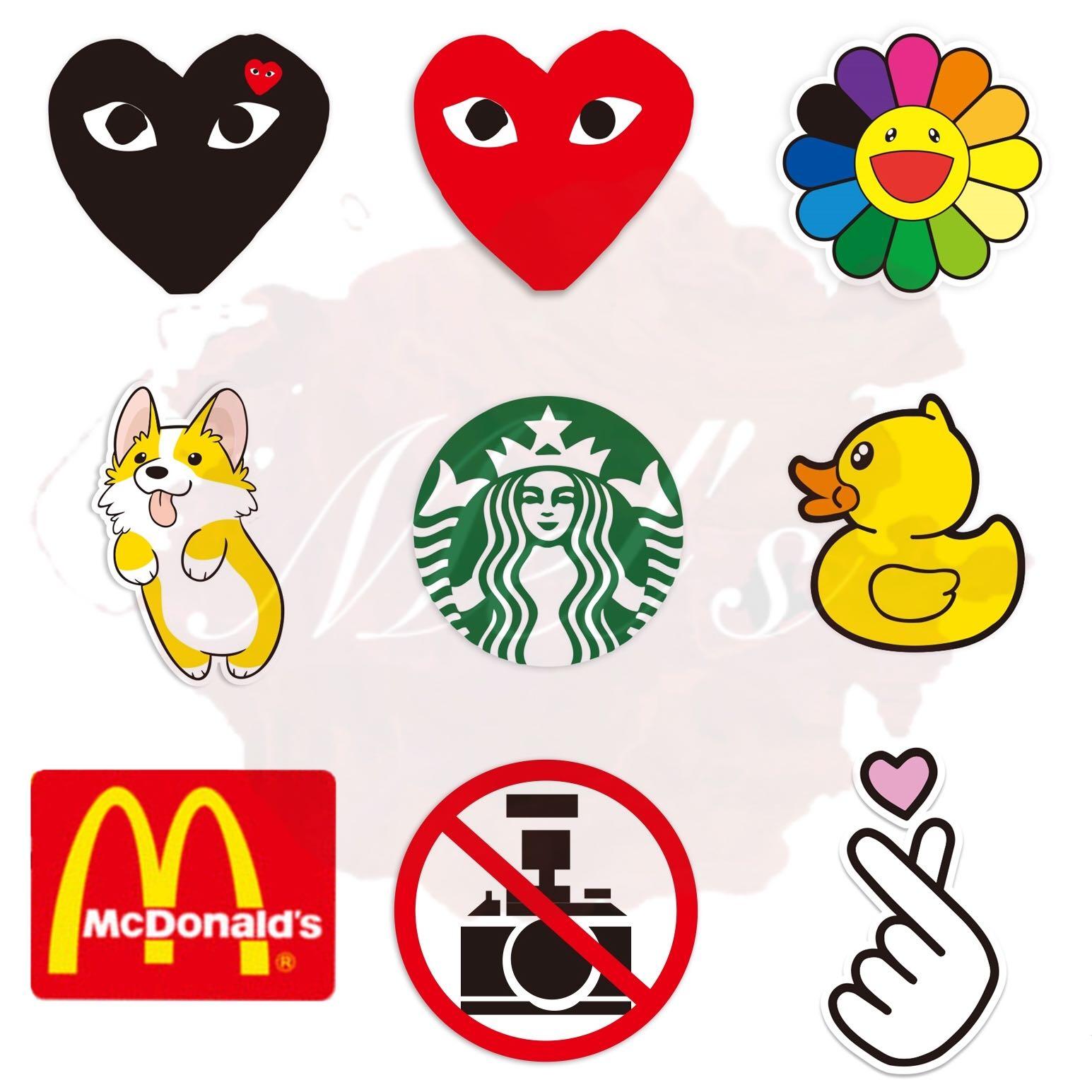 comme des garcons sticker