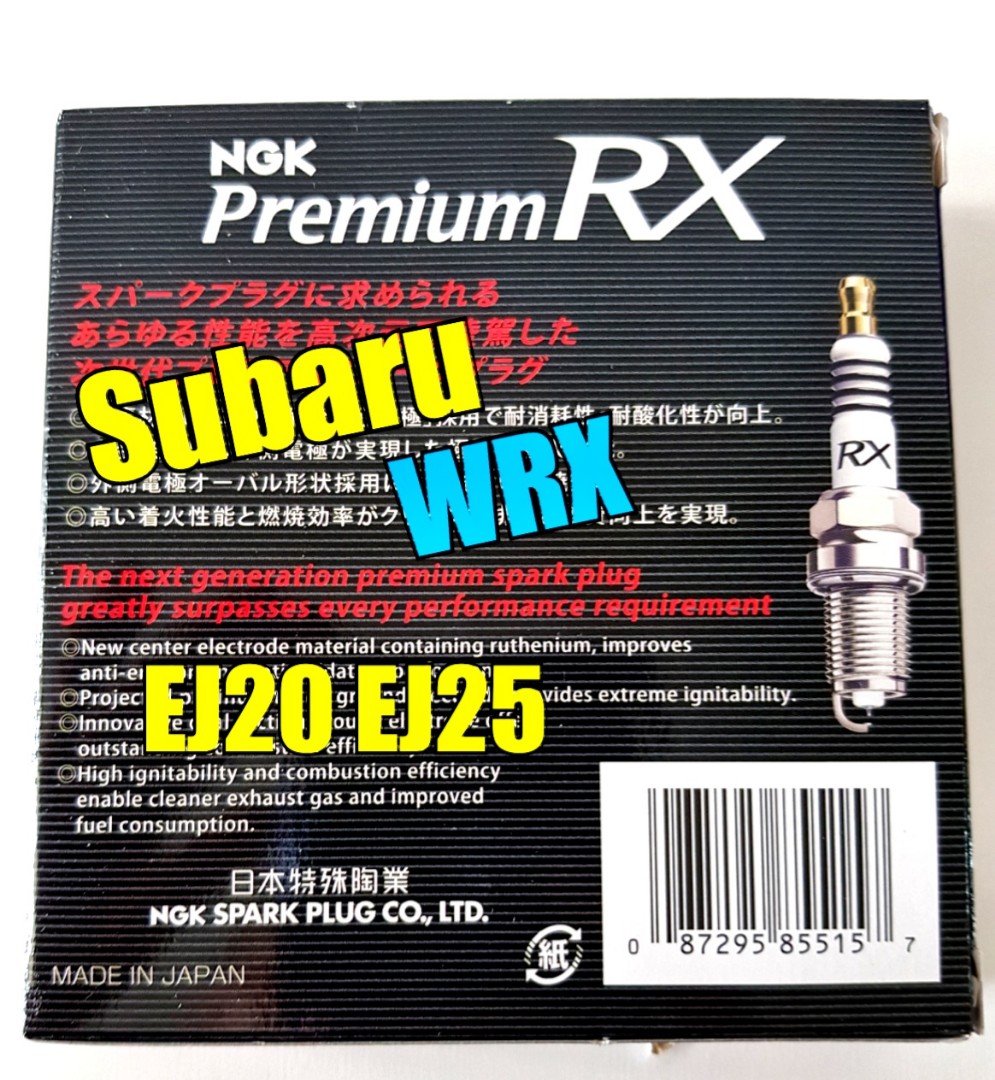 Subaru WRX EJ20 EJ25 spark plug ( NGK RX PREMIUM ), Car Accessories