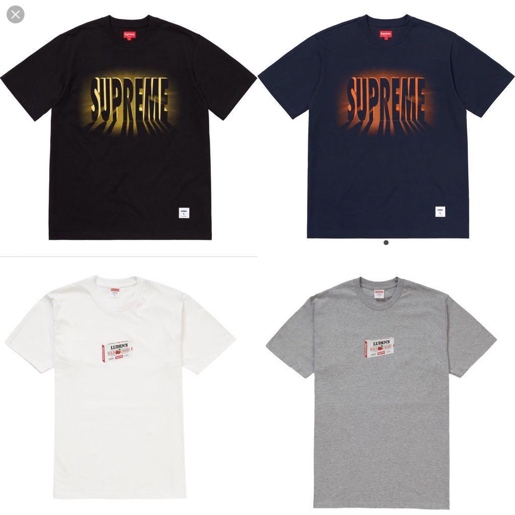 Supreme light tee store