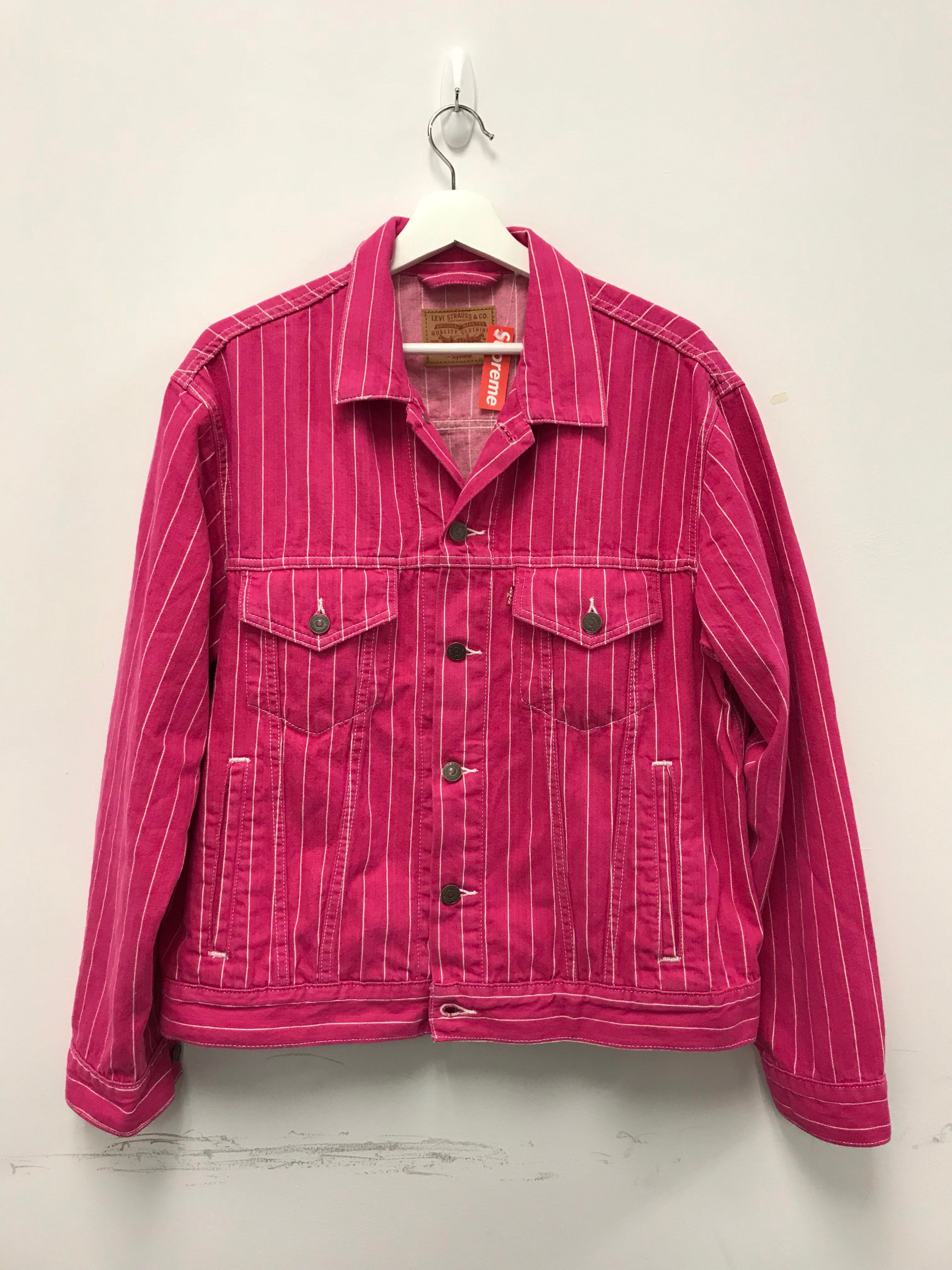 Supreme levis clearance jacket 2018