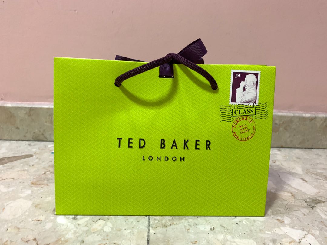 ted baker paper gift bag