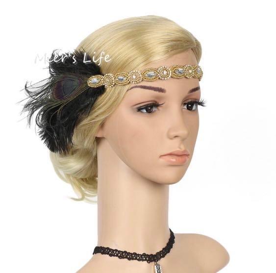 The Great Gatsby Hair Accessory Women S Fashion Women S