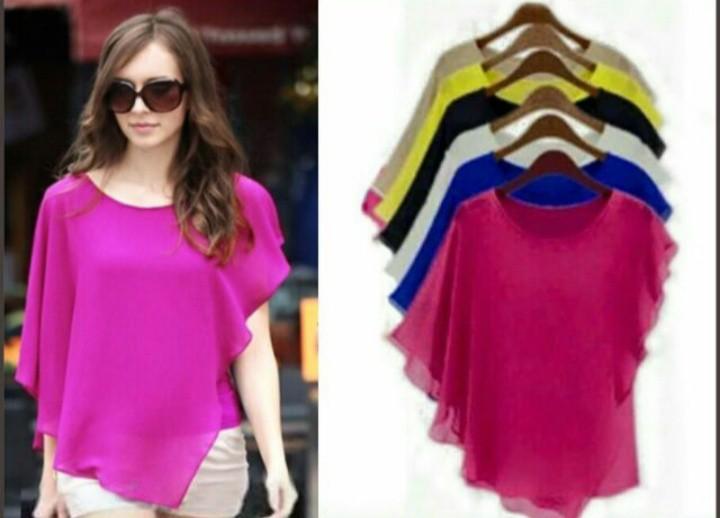trendy chiffon tops