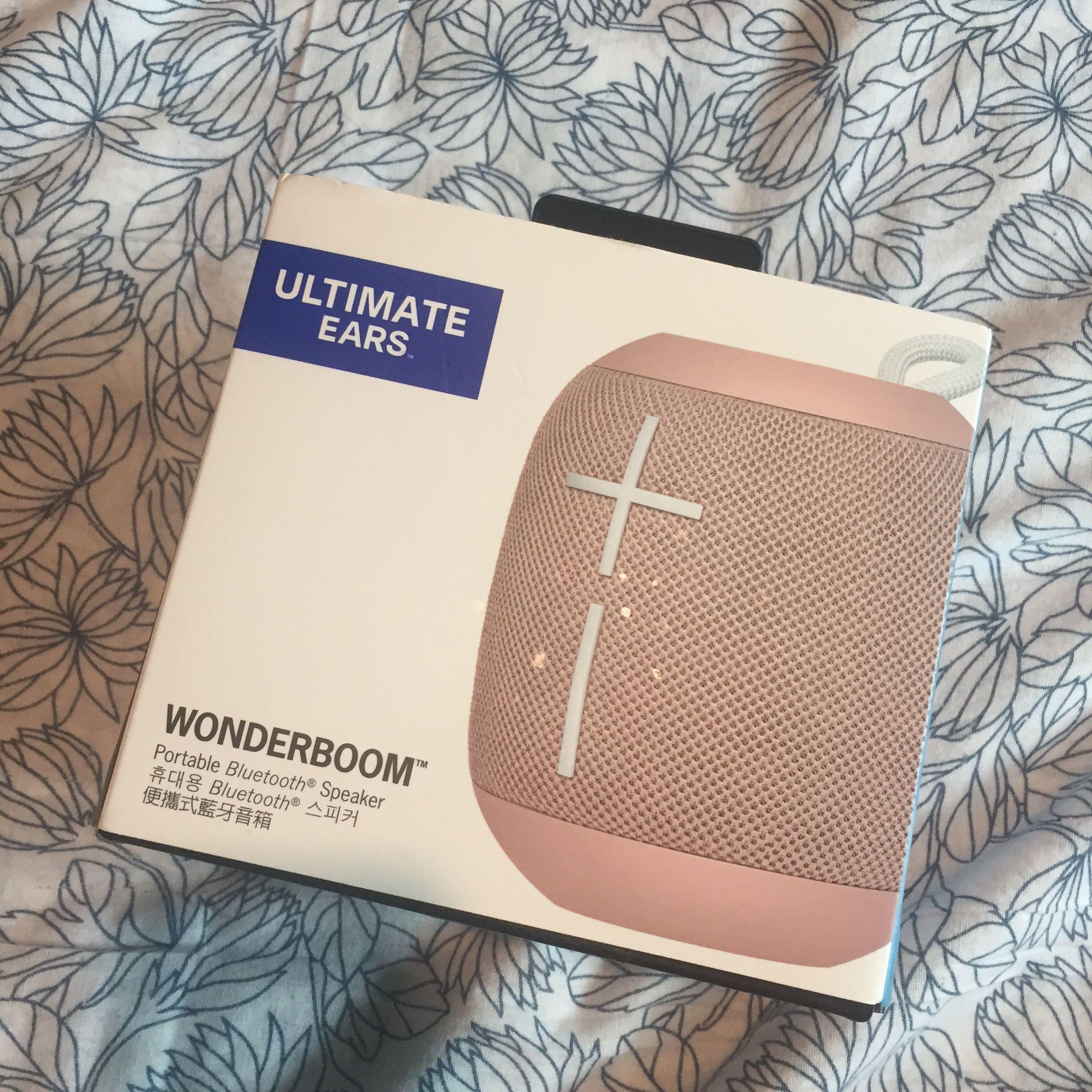 Ultimate Ears Wonderboom Cashmere Pink