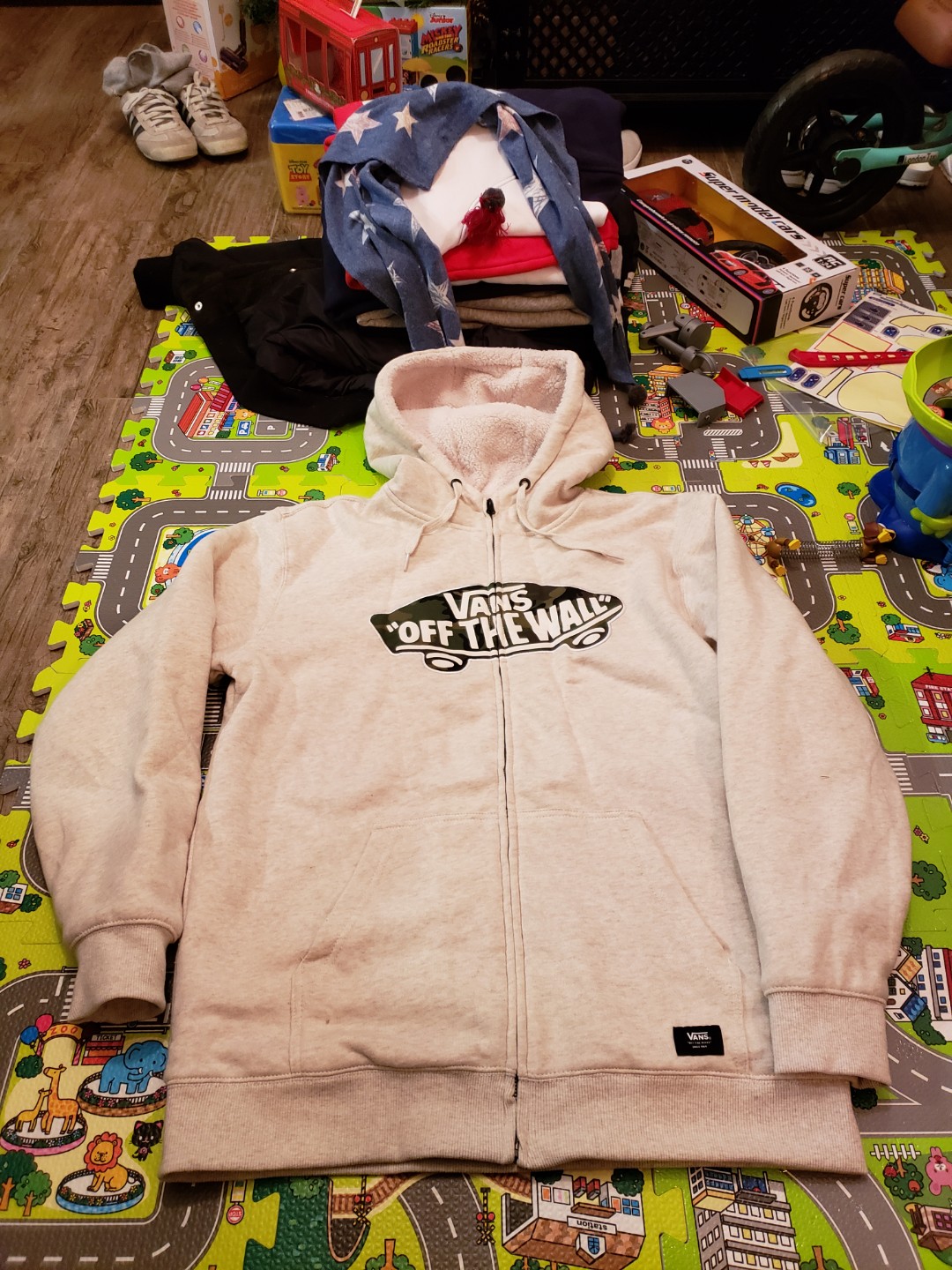 vans zip up