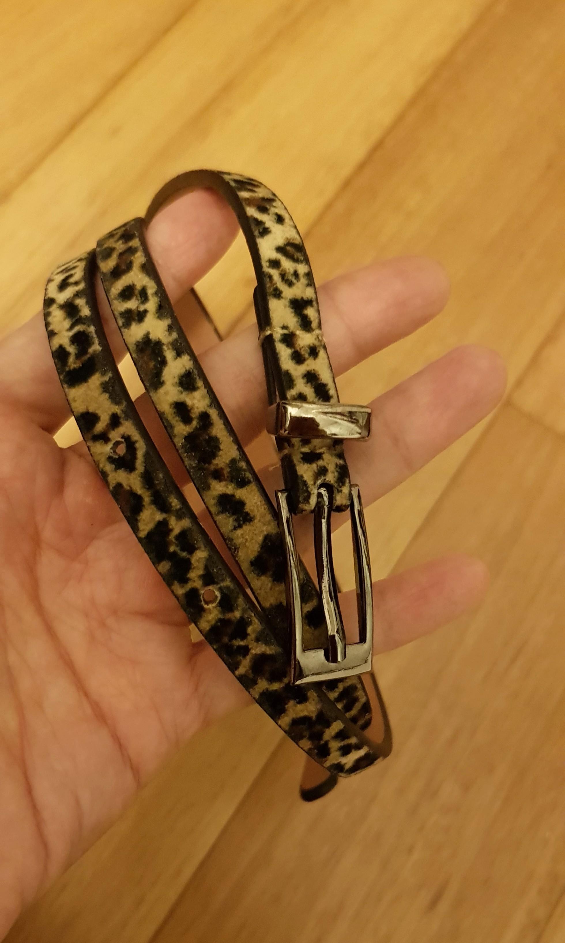 leopard belts