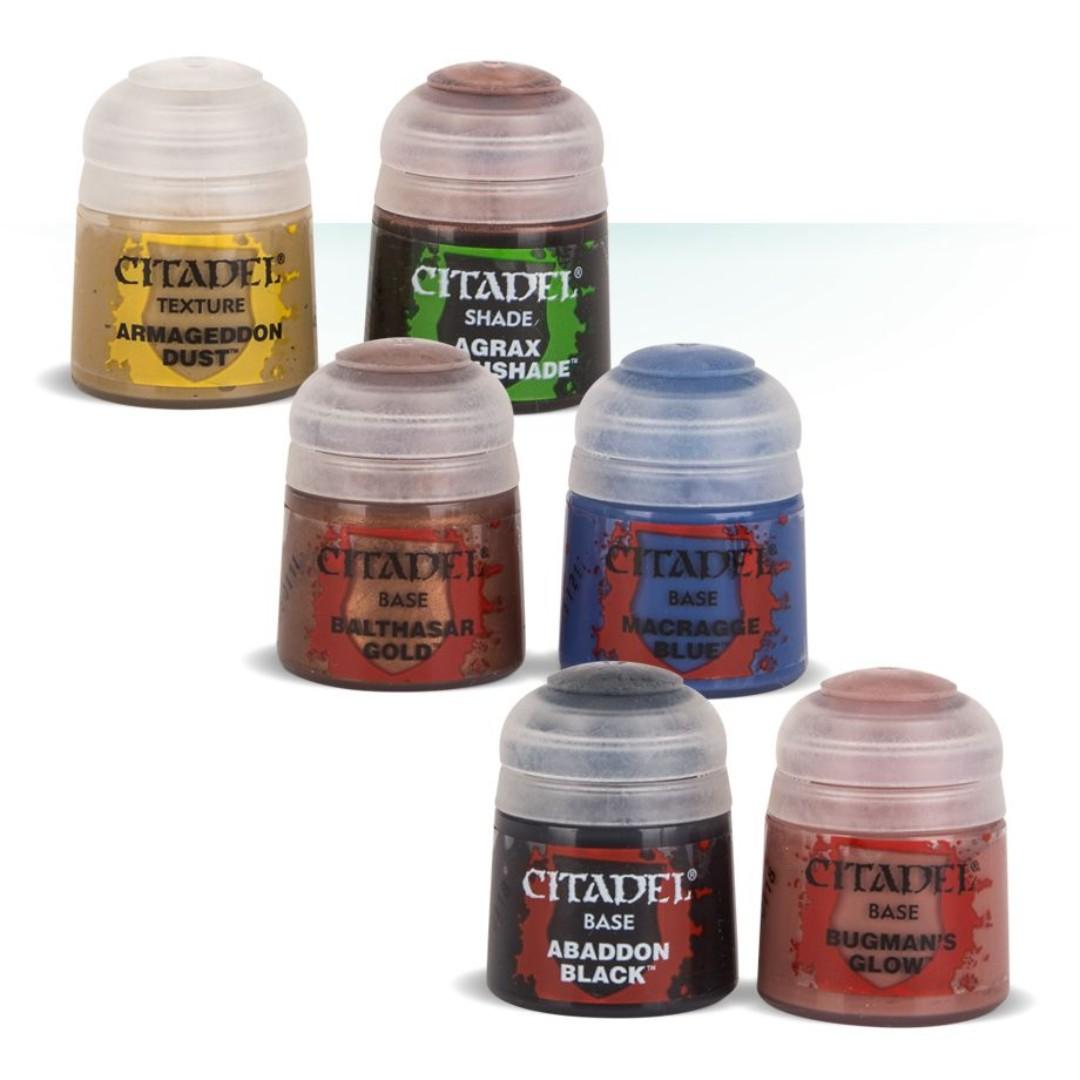 Warhammer 40k Space Marine Intercessors + Paint Set, Hobbies & Toys