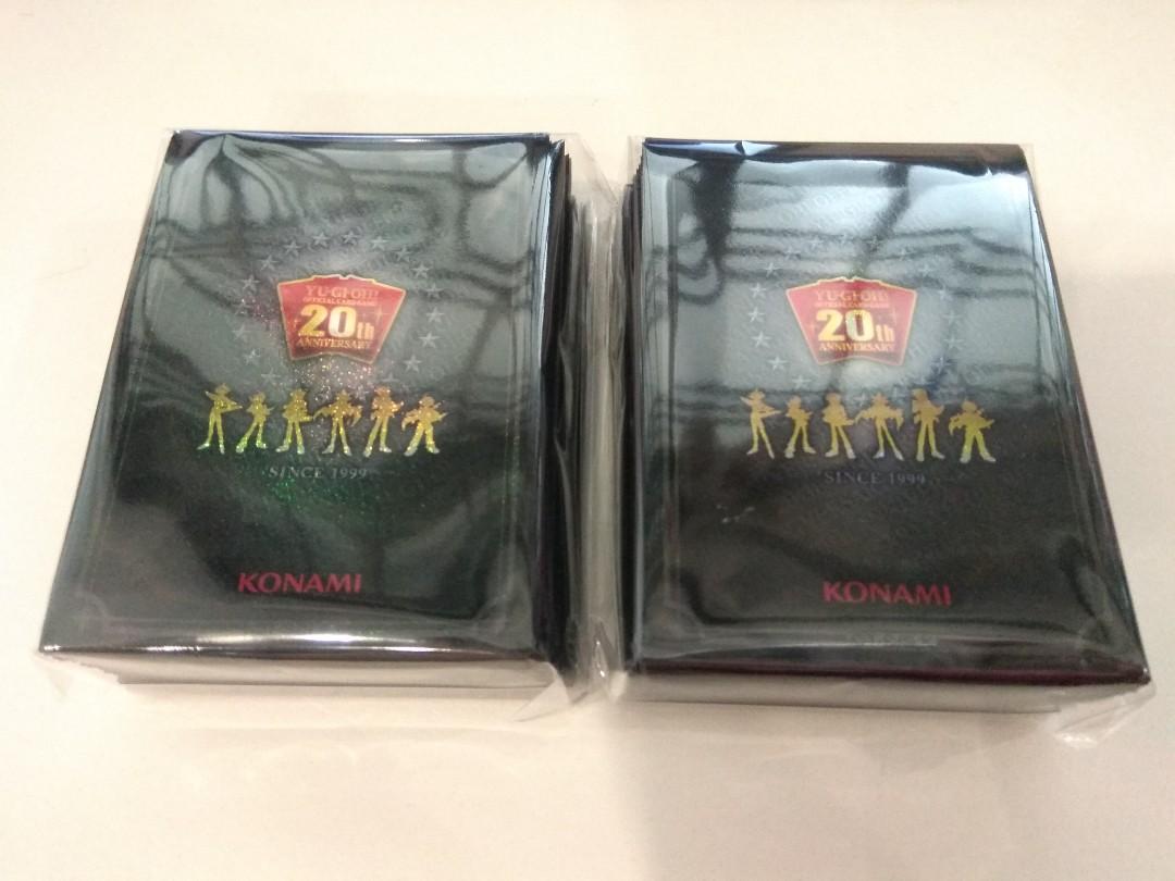 Sealed Japanese Yu-Gi-Oh 20th ANNIVERSARY DUELIST BOX Limited Sleeves 100 ct 