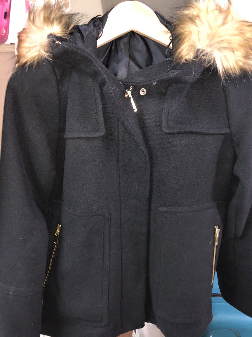 zara women's wool coat