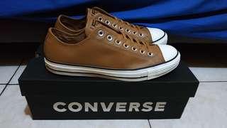 Converse ct as ox brown leather.