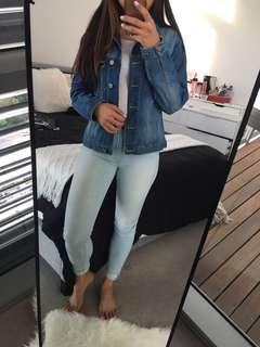 Denim jacket size 8