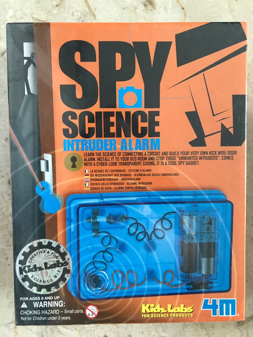 spy science intruder alarm
