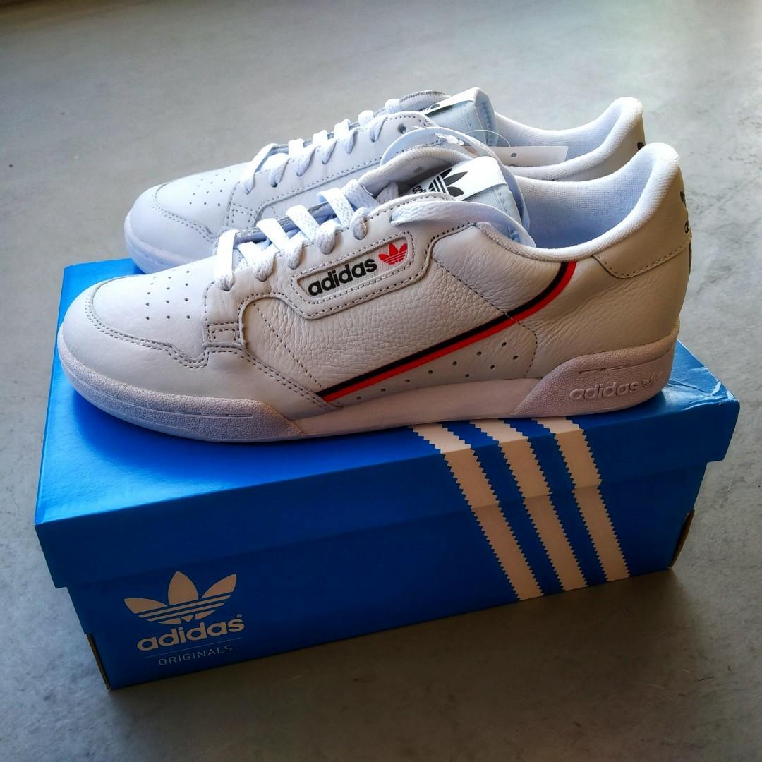 navy adidas continental