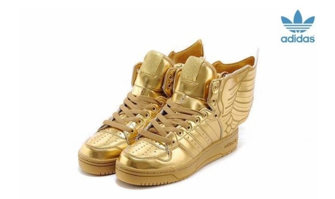 Adidas Sneakers Jeremy Scott Gold Wings