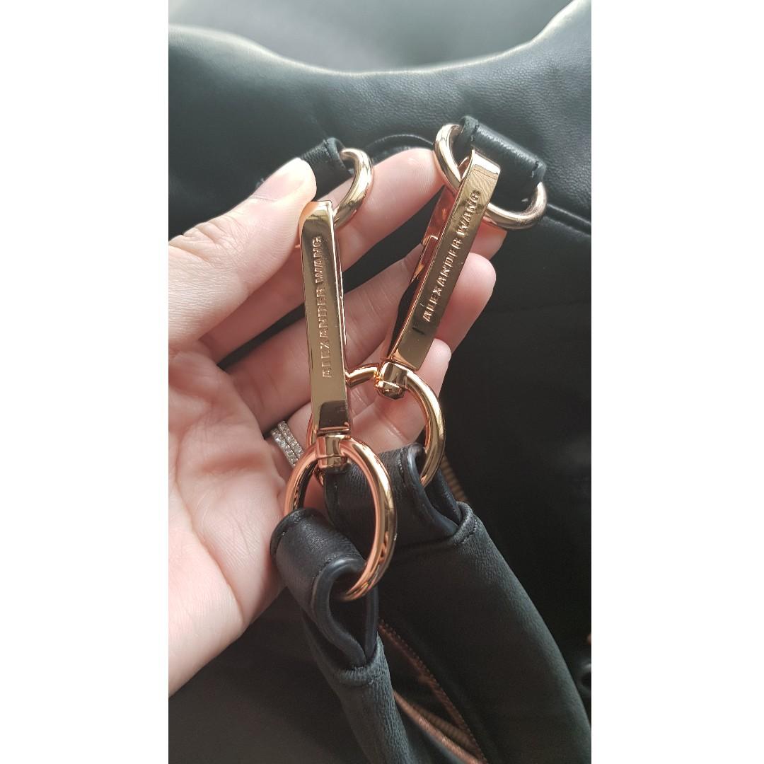 Alexander wang mini deals marti rose gold