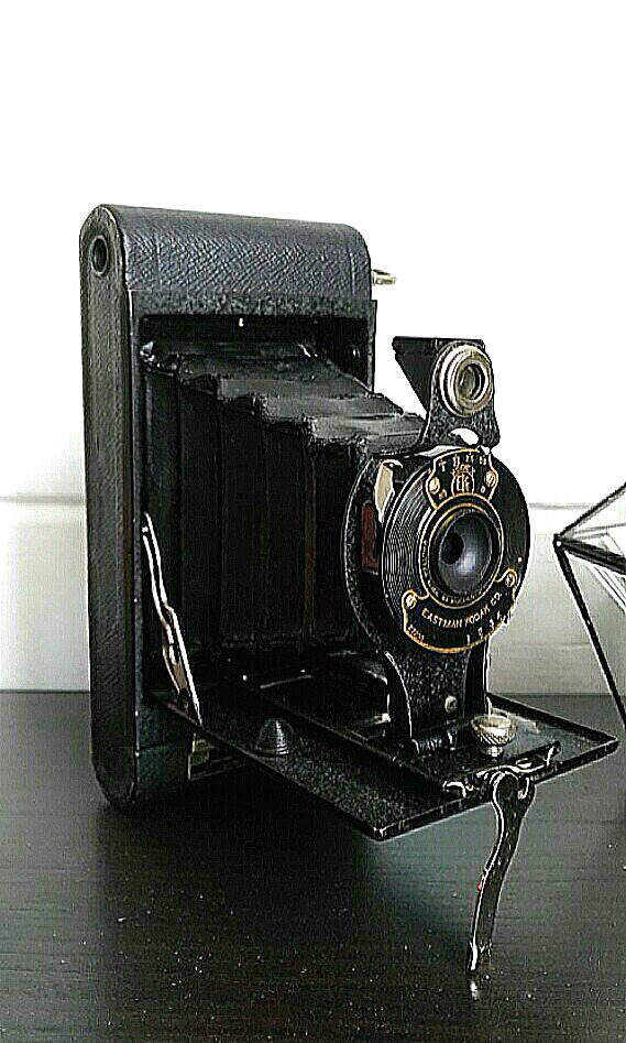 Antique Eastman Kodak Folding Camera 120 Film Working Eastman Kodak Folding Camera 120 Film