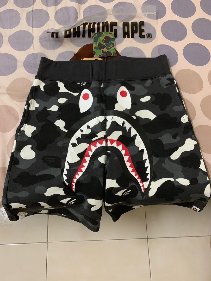 Glow in the dark bape shorts hot sale