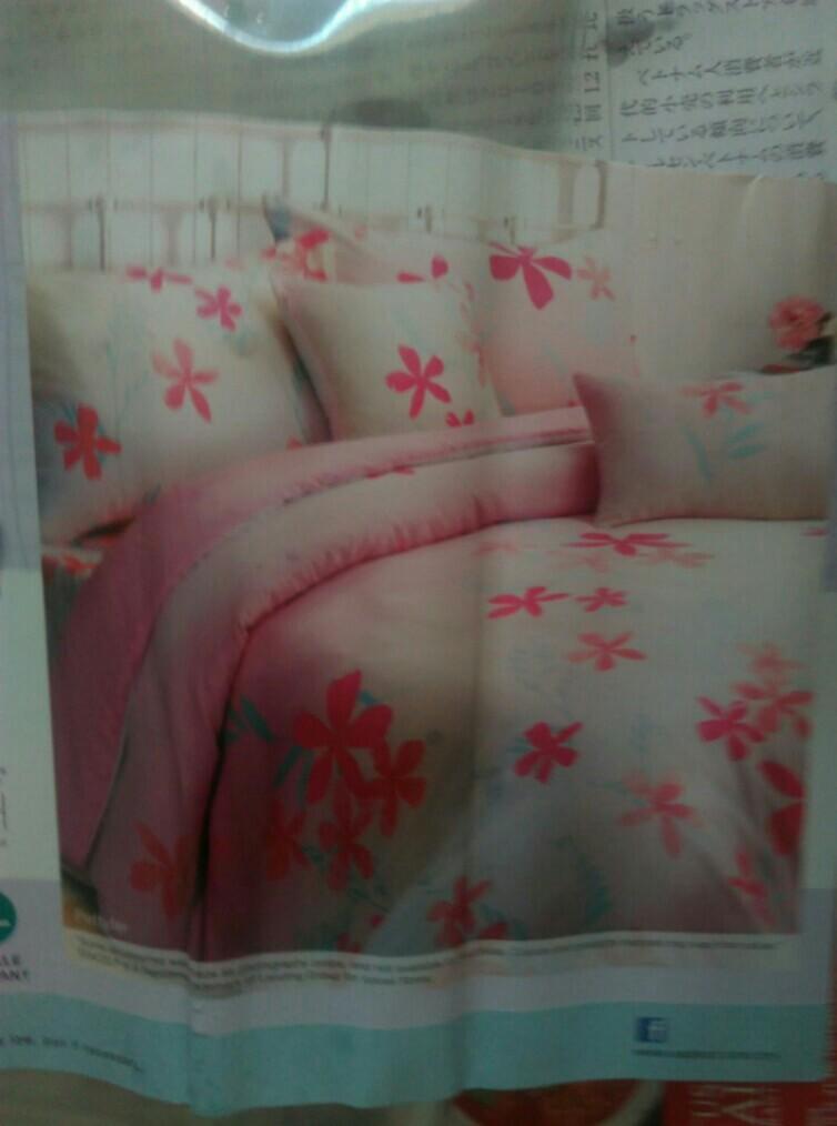 Bedlinen in Tencel - Single (Category: Bed Frames & Mattresses) located in Singapore. Submitted by quintet (Listing ID 207246154, Image 1). Description: Lightly used for about 3 months in guest room. Selling as I upgraded to super single bed. Smooth and soft material. Comes with bedsheets, 1 pillow, quilt cover and bolster case. Sold separately - quilt $29.90 bedsheet, pillow case and bolster case $29.90 Full set at $50. Will update with real lif