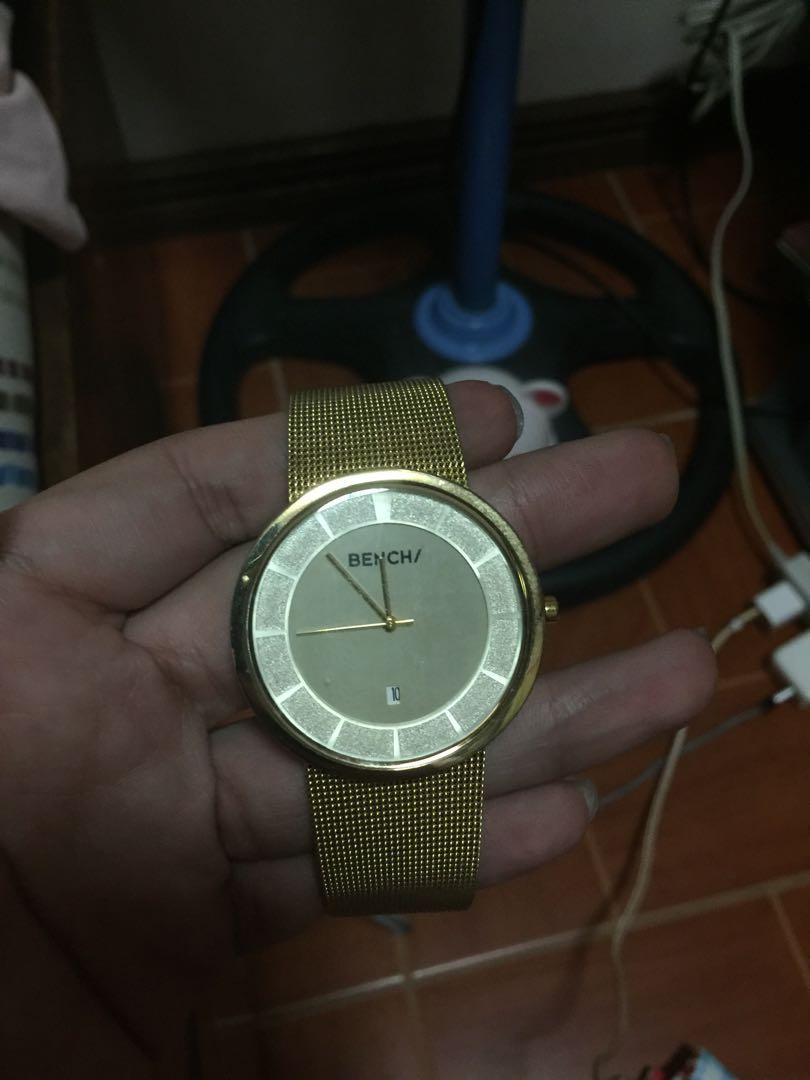 Bench Gold Watch On Carousell